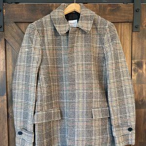 Mens SUPERDRY Edit Wool Car Coat (NWT)